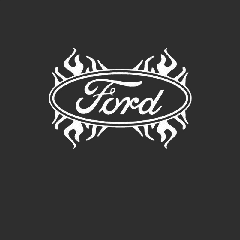 Ford mirror LED projector - car welcome light logo