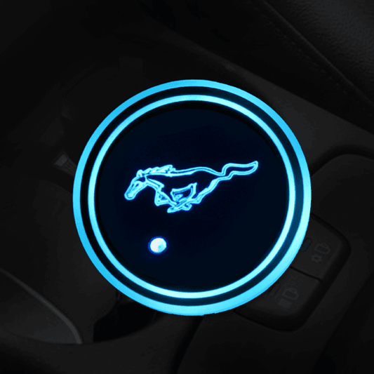 Ford Mustang Exclusive LED Cup Holder Light - LumeAuto