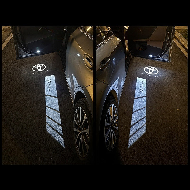 Toyota dual lens car door projector light - GRANVIA2