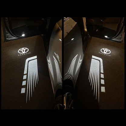 Toyota dual lens car door projector light - GRANVIA3