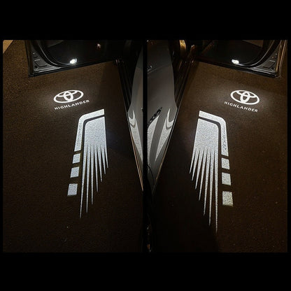 Toyota dual lens car door projector light - HIGHLANDER3