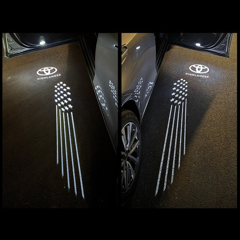 Toyota dual lens car door projector light - HIGHLANDER4