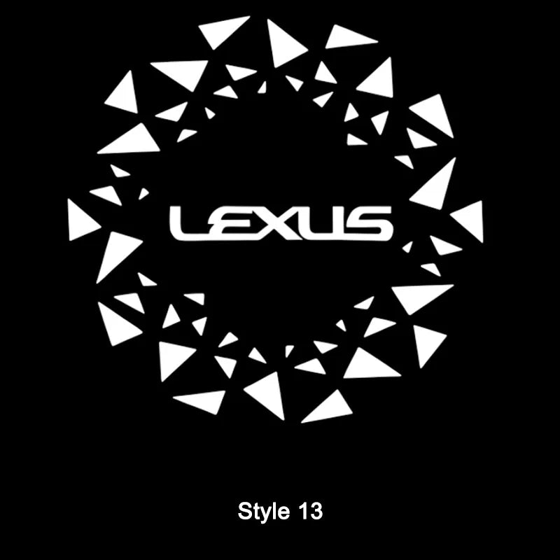 Projecteur de portière de voiture compatible Lexus