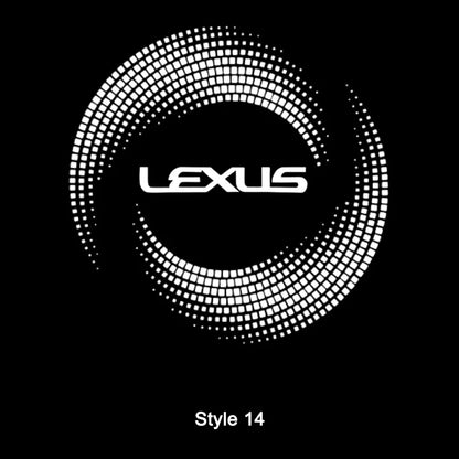 Projecteur de portière de voiture compatible Lexus