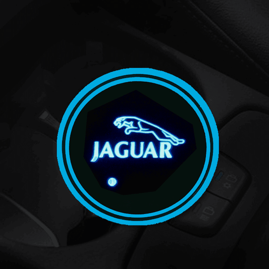 Jaguar Exclusive LED Cup Holder Light - LumeAuto