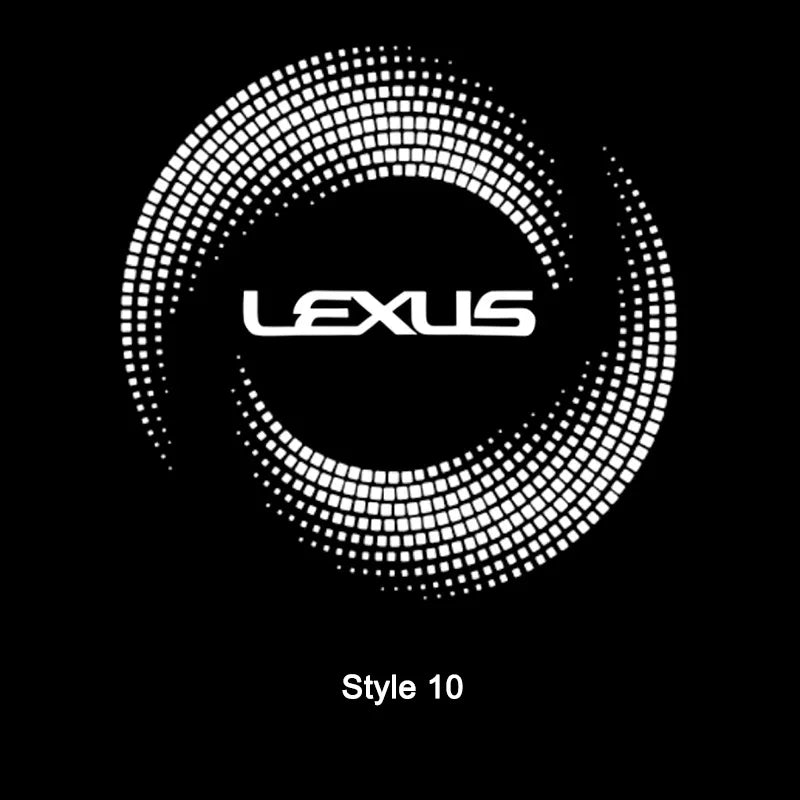 Lexus Compatible Door Projection Light 2.0 (Larger, No Blue Border)