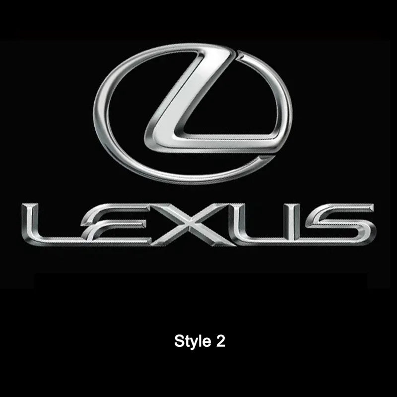 Lexus Compatible Door Projection Light 2.0 (Larger, No Blue Border)