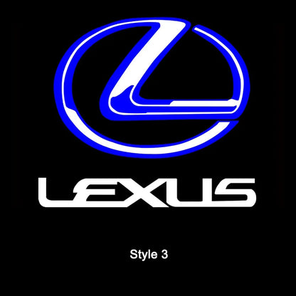 Lexus Compatible Door Projection Light 2.0 (Larger, No Blue Border)