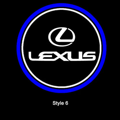 Lexus Compatible Door Projection Light 2.0 (Larger, No Blue Border)