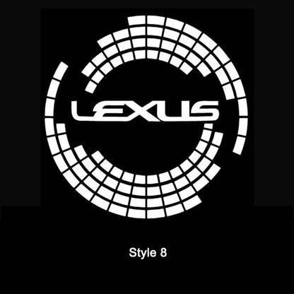 Lexus Compatible Door Projection Light 2.0 (Larger, No Blue Border)