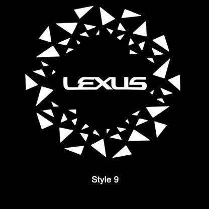 Lexus Compatible Door Projection Light 2.0 (Larger, No Blue Border)