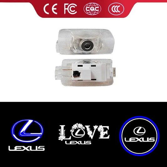 Lexus Compatible Door Projection Light 2.0 (Larger, No Blue Border)