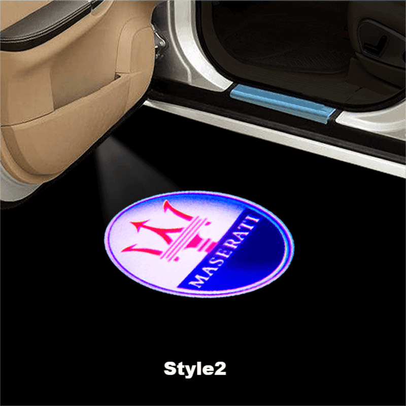 Maserati Compatible Car Door Projector Light - LumeAuto