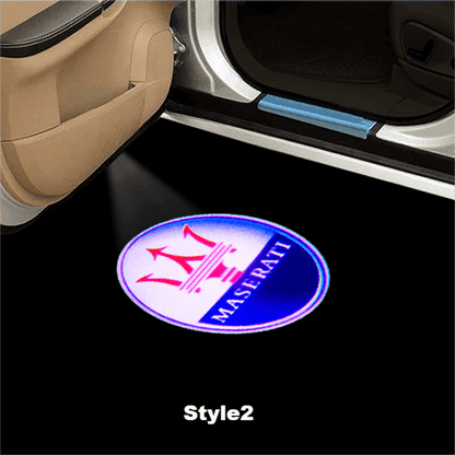 Maserati Compatible Car Door Projector Light - LumeAuto
