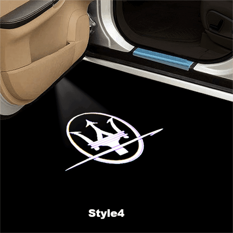 Maserati Compatible Car Door Projector Light - LumeAuto