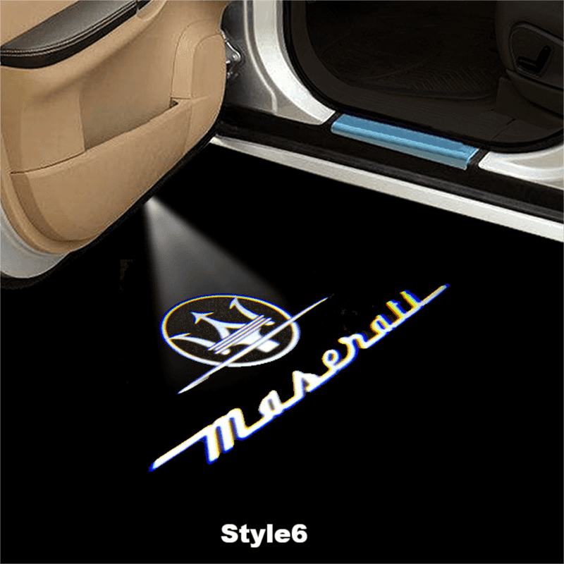 Maserati Compatible Car Door Projector Light - LumeAuto