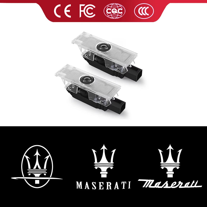 Maserati Compatible Car Door Projector Light - LumeAuto
