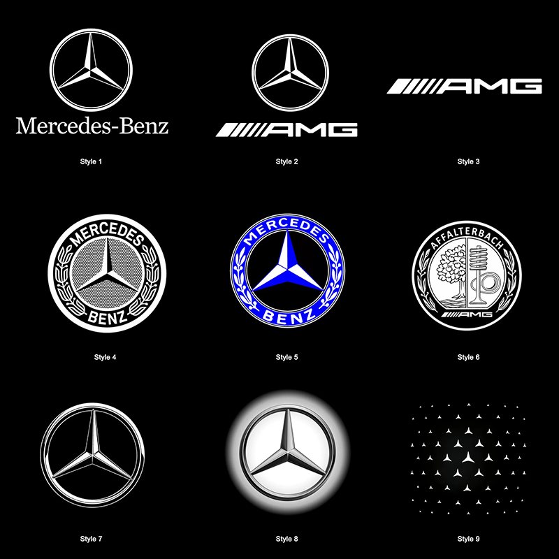 Mercedes-Benz Compatible Car Door Projector Light - LumeAuto