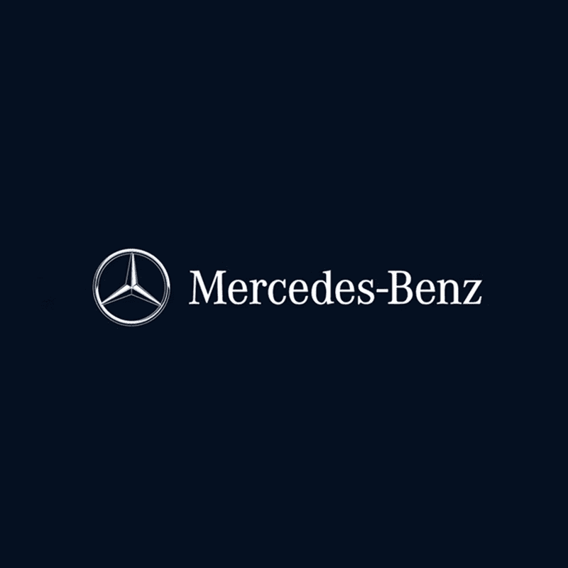 Mercedes-Benz Compatible Rearview Mirror Projector Light Blanket - LumeAuto