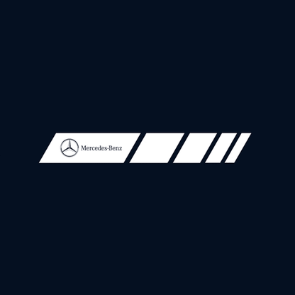 Mercedes-Benz Compatible Rearview Mirror Projector Light Blanket - LumeAuto