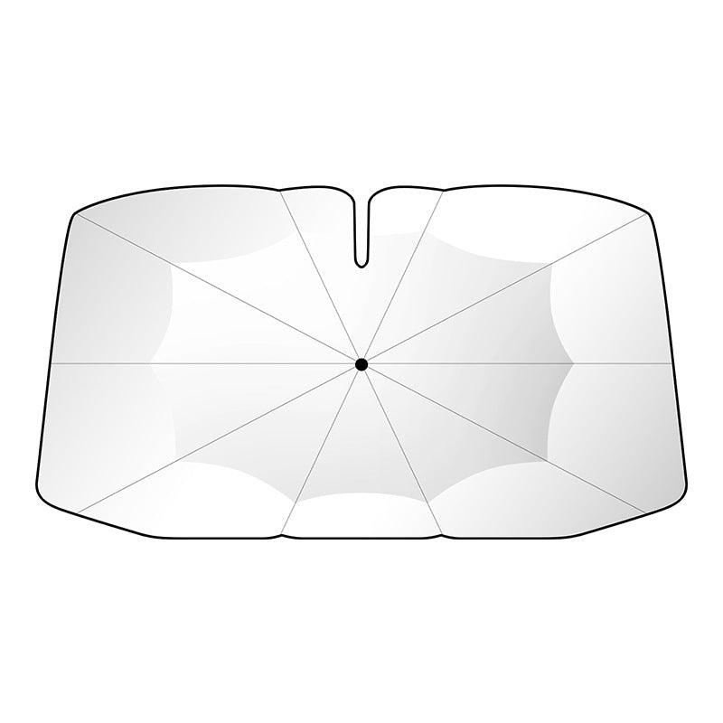 New 360° Bendable Handle Car Parasol Car Front Windshield Sun Protection Heat Shield Universal Car Parasol - LumeAuto
