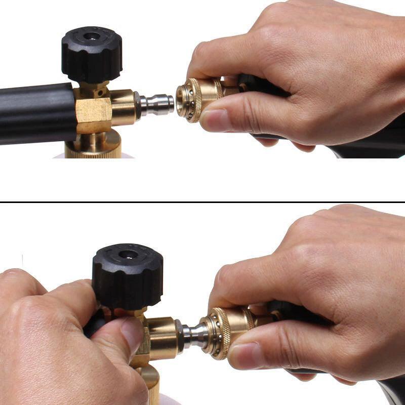 Innovative Car Washing Water Gun with Household High Pressure Cleaning Power and 1/4 Quick Connect Feature - LumeAuto
