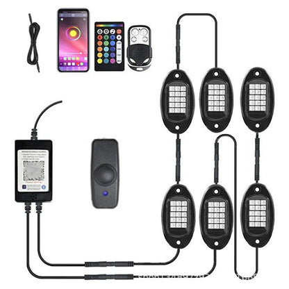 RGB Underglow APP Control Ambient Light LED Car Neon Light - LumeAuto