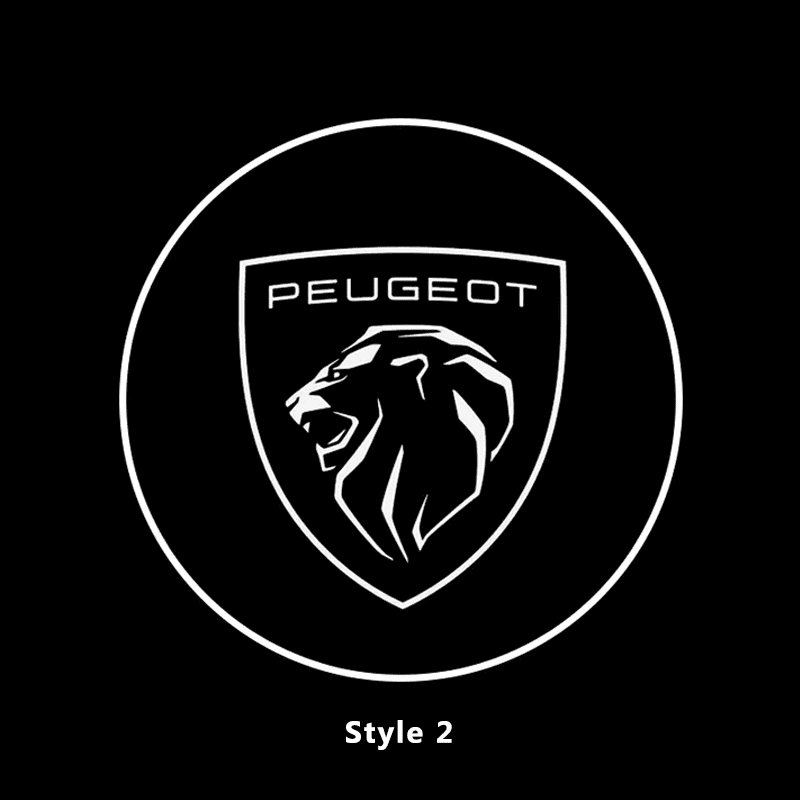 Peugeot Compatible Car Door Projector Light - LumeAuto
