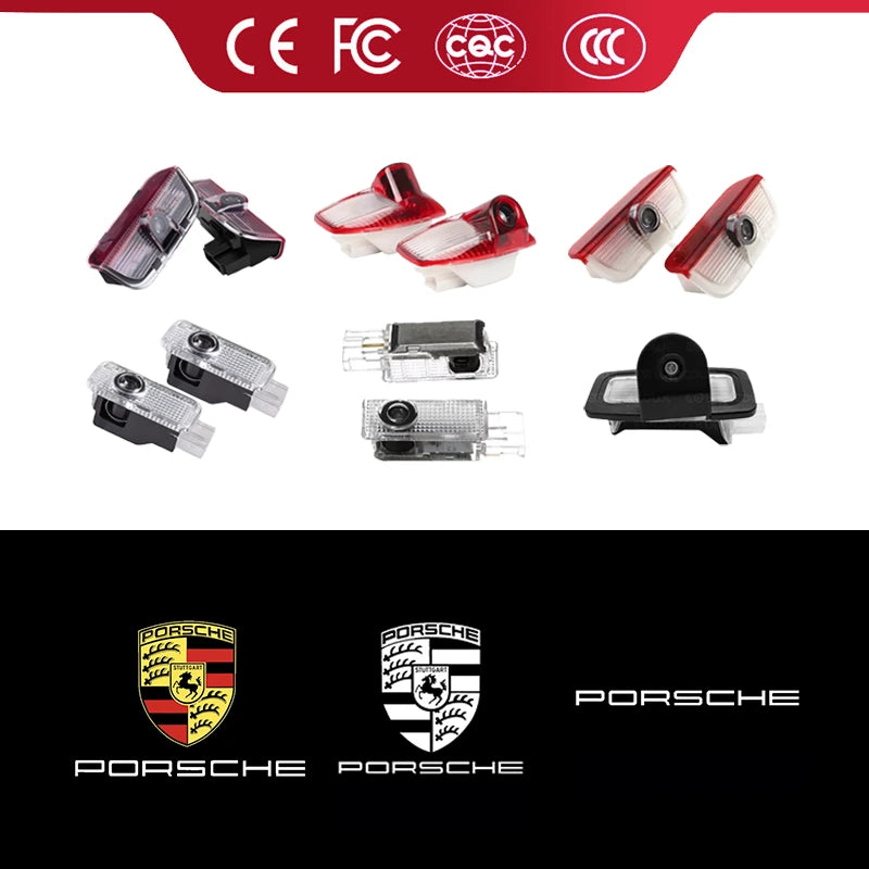 Porsche Compatible Car Door Projector Light - LumeAuto