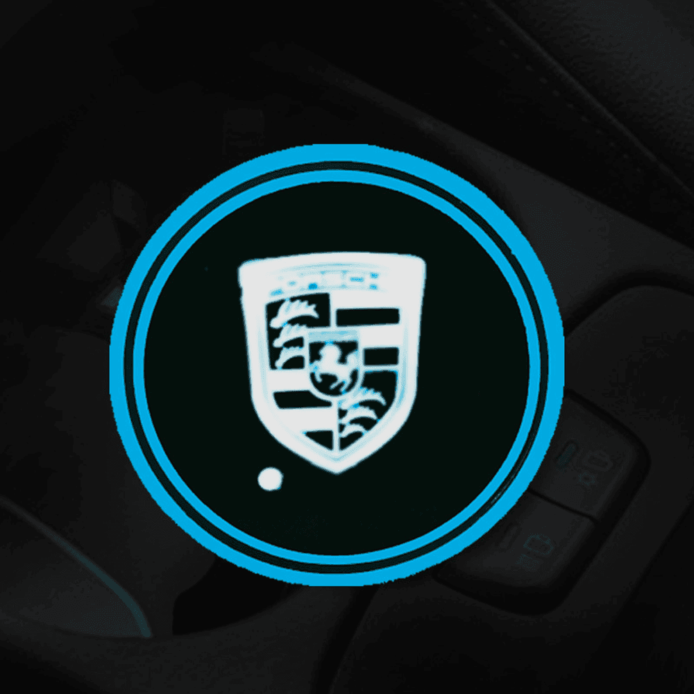 Porsche Exclusive LED Cup Holder Light - LumeAuto