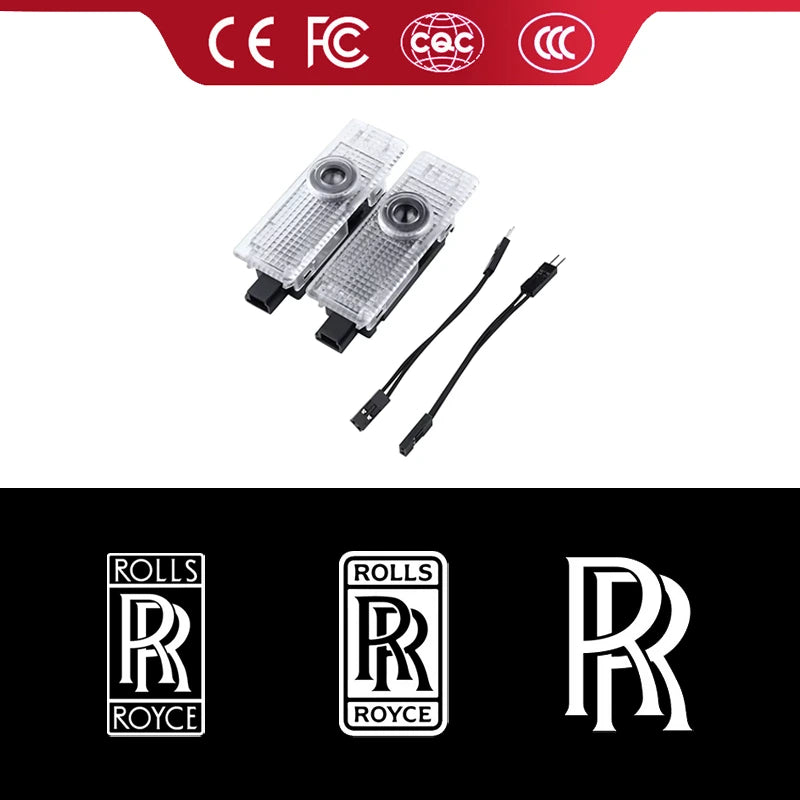Rolls-Royce Compatible Car Door Projector Light - LumeAuto