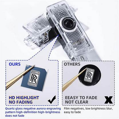 Rolls-Royce Compatible Car Door Projector Light - LumeAuto