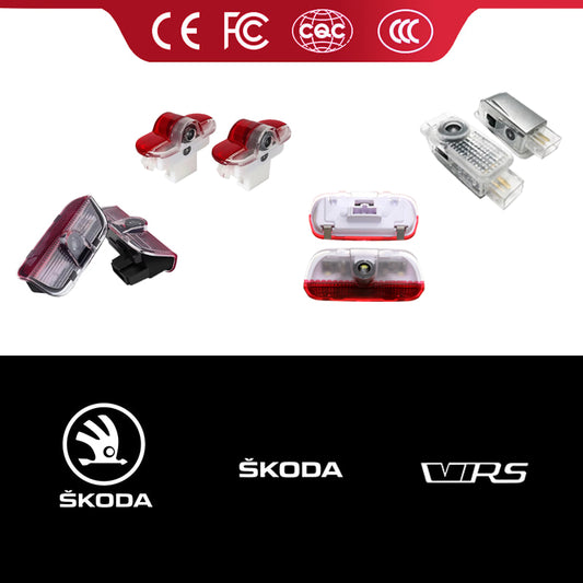 Skoda Compatible Car Door Projector Light - LumeAuto
