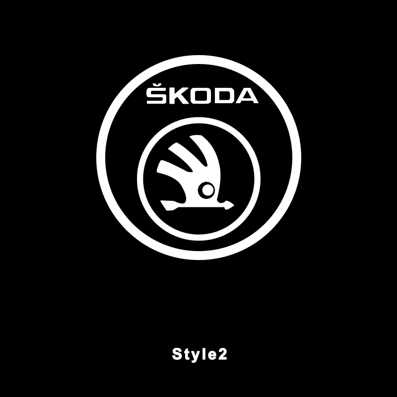 Skoda Compatible Car Door Projector Light - LumeAuto