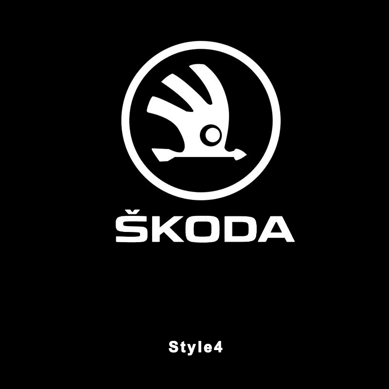 Skoda Compatible Car Door Projector Light - LumeAuto
