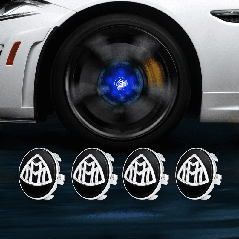 Mercedes-Benz Compatible LED Magnetic Levitation Hub Caps - LumeAuto