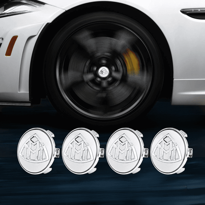 Mercedes-Benz Compatible LED Magnetic Levitation Hub Caps - LumeAuto