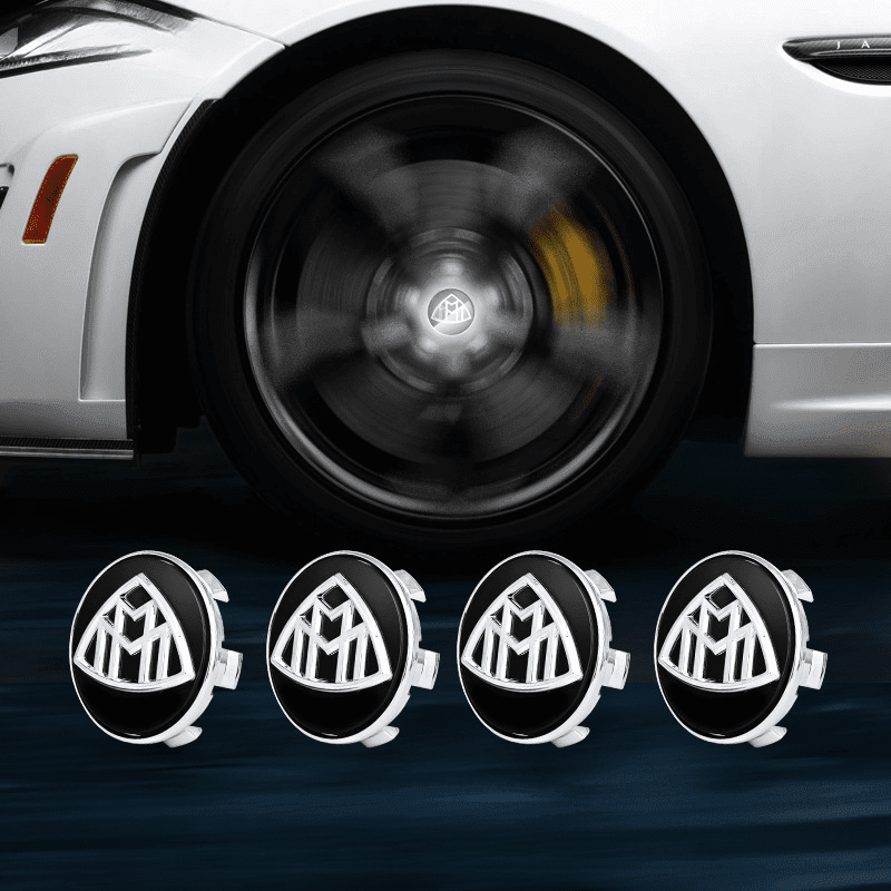 Mercedes-Benz Compatible LED Magnetic Levitation Hub Caps - LumeAuto