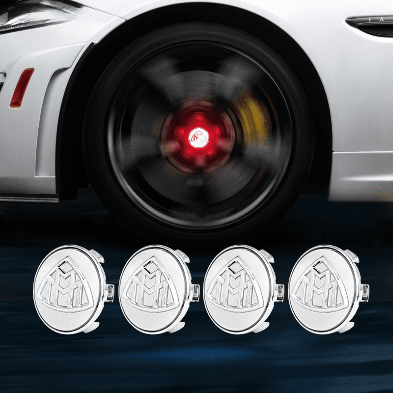 Mercedes-Benz Compatible LED Magnetic Levitation Hub Caps - LumeAuto