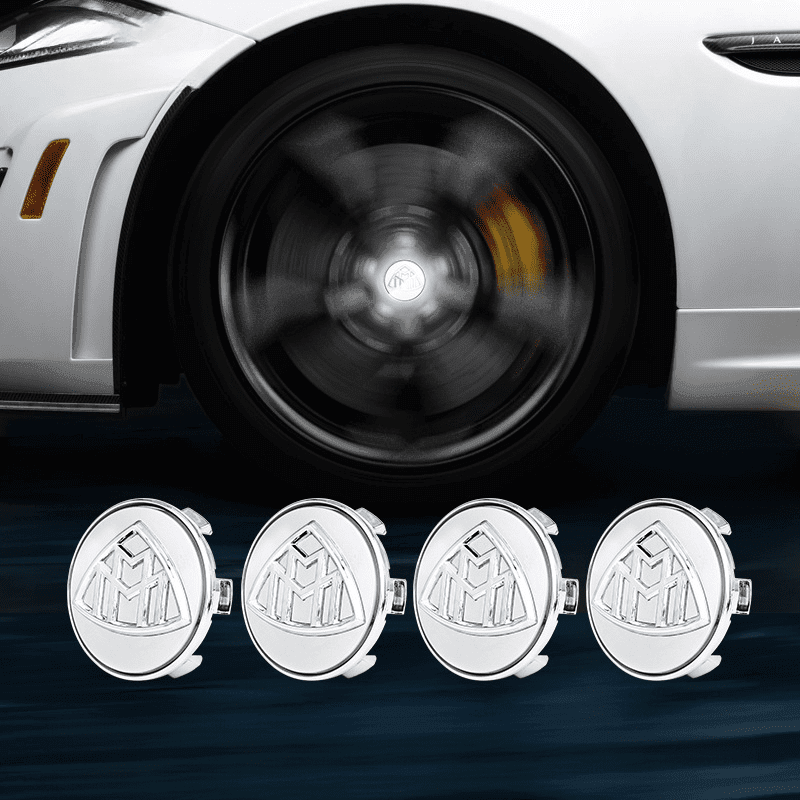 Mercedes-Benz Compatible LED Magnetic Levitation Hub Caps - LumeAuto