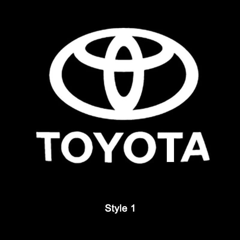 Toyota Compatible Door Projection Light 2.0 (Larger, No Blue Border)
