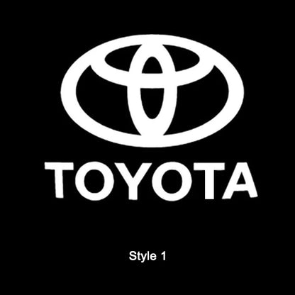 Toyota Compatible Door Projection Light 2.0 (Larger, No Blue Border)