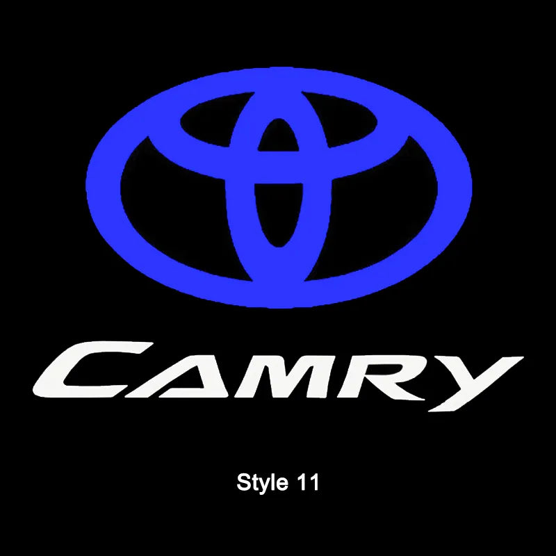 Toyota Compatible Door Projection Light 2.0 (Larger, No Blue Border)