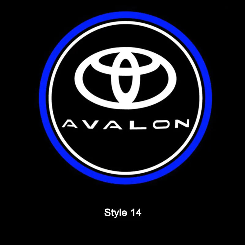Toyota Compatible Door Projection Light 2.0 (Larger, No Blue Border)
