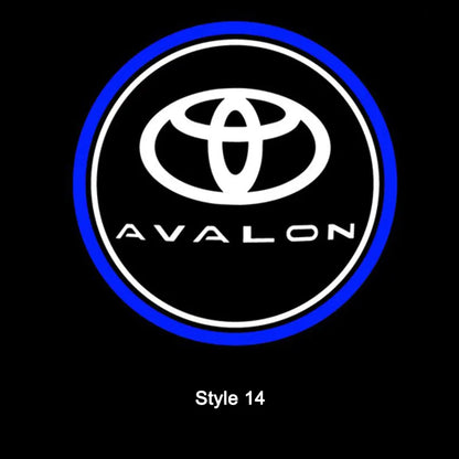 Toyota Compatible Door Projection Light 2.0 (Larger, No Blue Border)