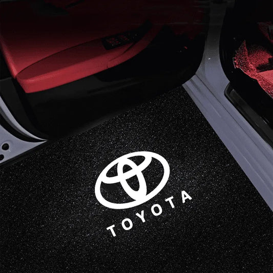 Toyota Compatible Door Projection Light 2.0 (Larger, No Blue Border)