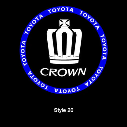 Toyota Compatible Door Projection Light 2.0 (Larger, No Blue Border)