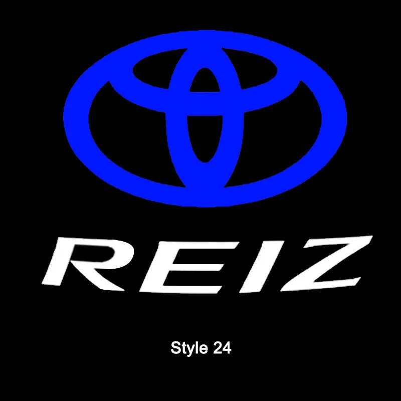 Toyota Compatible Door Projection Light 2.0 (Larger, No Blue Border)