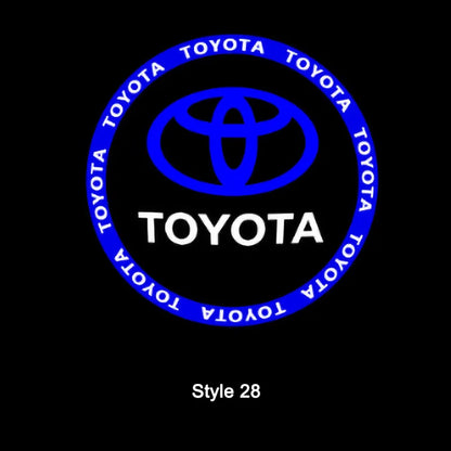 Toyota Compatible Door Projection Light 2.0 (Larger, No Blue Border)