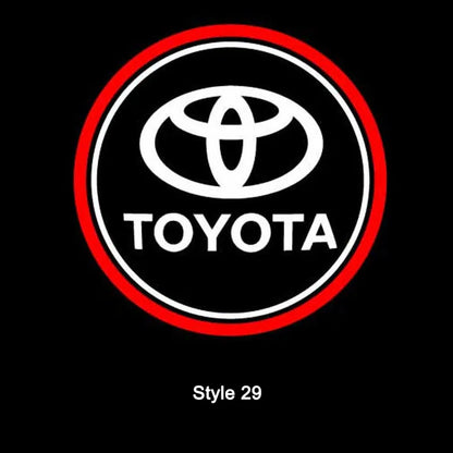Toyota Compatible Door Projection Light 2.0 (Larger, No Blue Border)